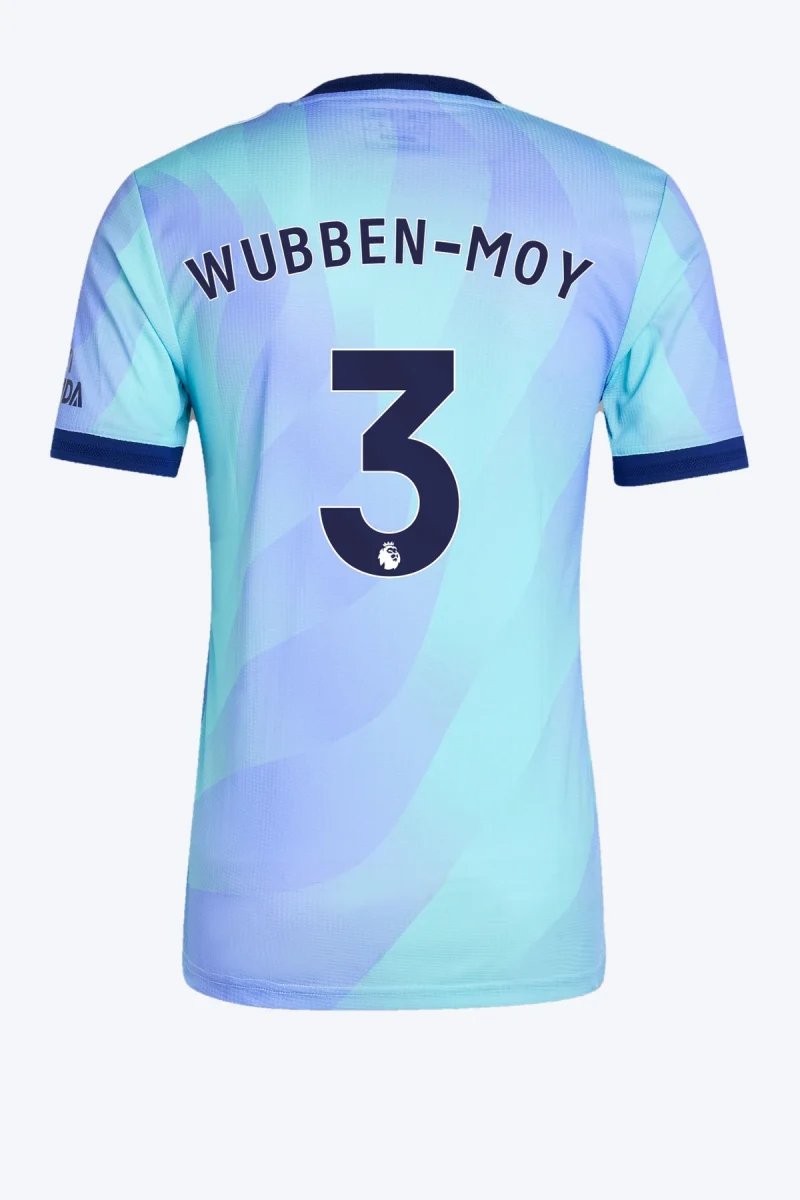 Wubben-Moy 3 Voetbalshirt - Arsenal 24/25 Derde Authentic