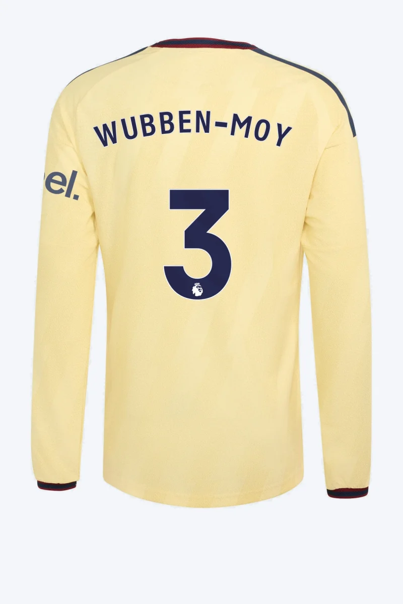 Wubben-Moy 3 Voetbalshirt - Arsenal FC 26/27 Derde Authentic Longsleeve