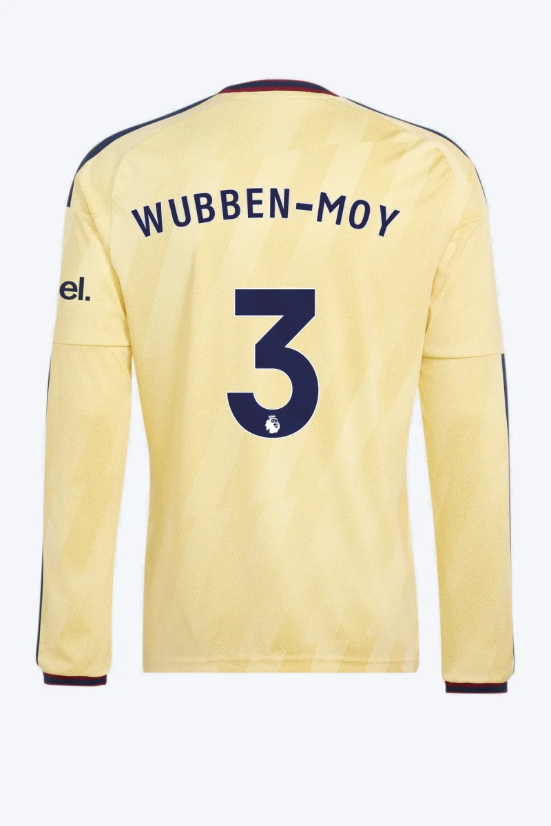 Wubben-Moy 3 Voetbalshirt - Arsenal FC 26/27 Derde Longsleeve