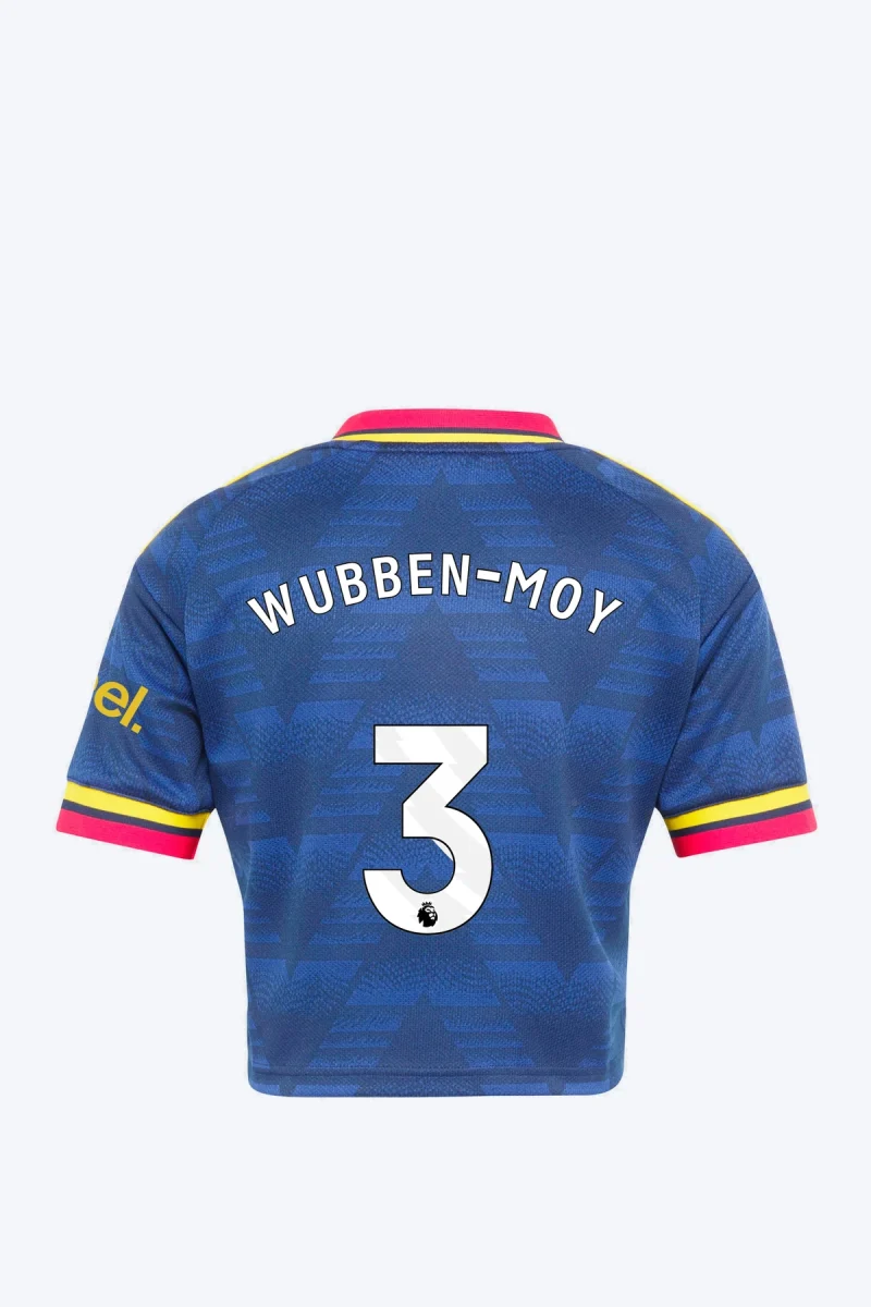 Wubben-Moy 3 Voetbalshirt - Arsenal FC 26/27 Uit Cropped