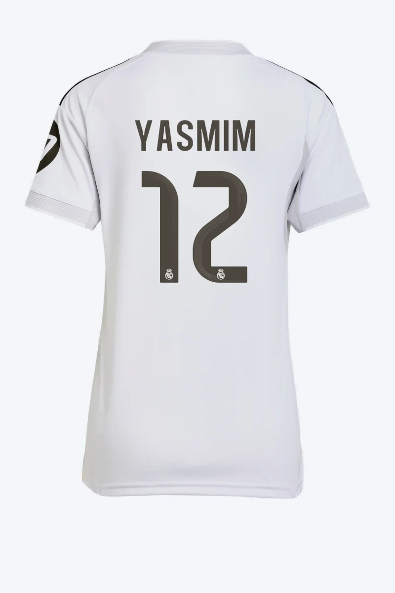 Yasmim 12 Voetbalshirt - Real Madrid 25/26 Thuis