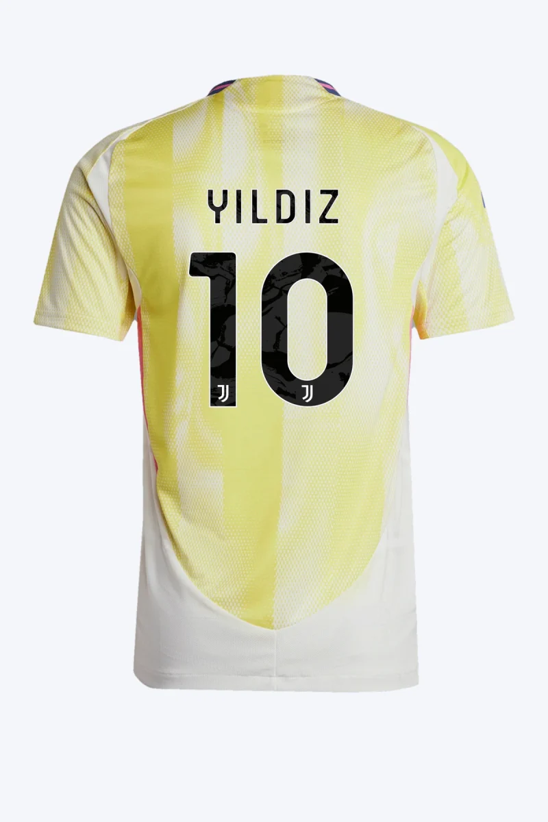 Yildiz 10 Voetbalshirt - Juventus 24/25 Uit Authentic