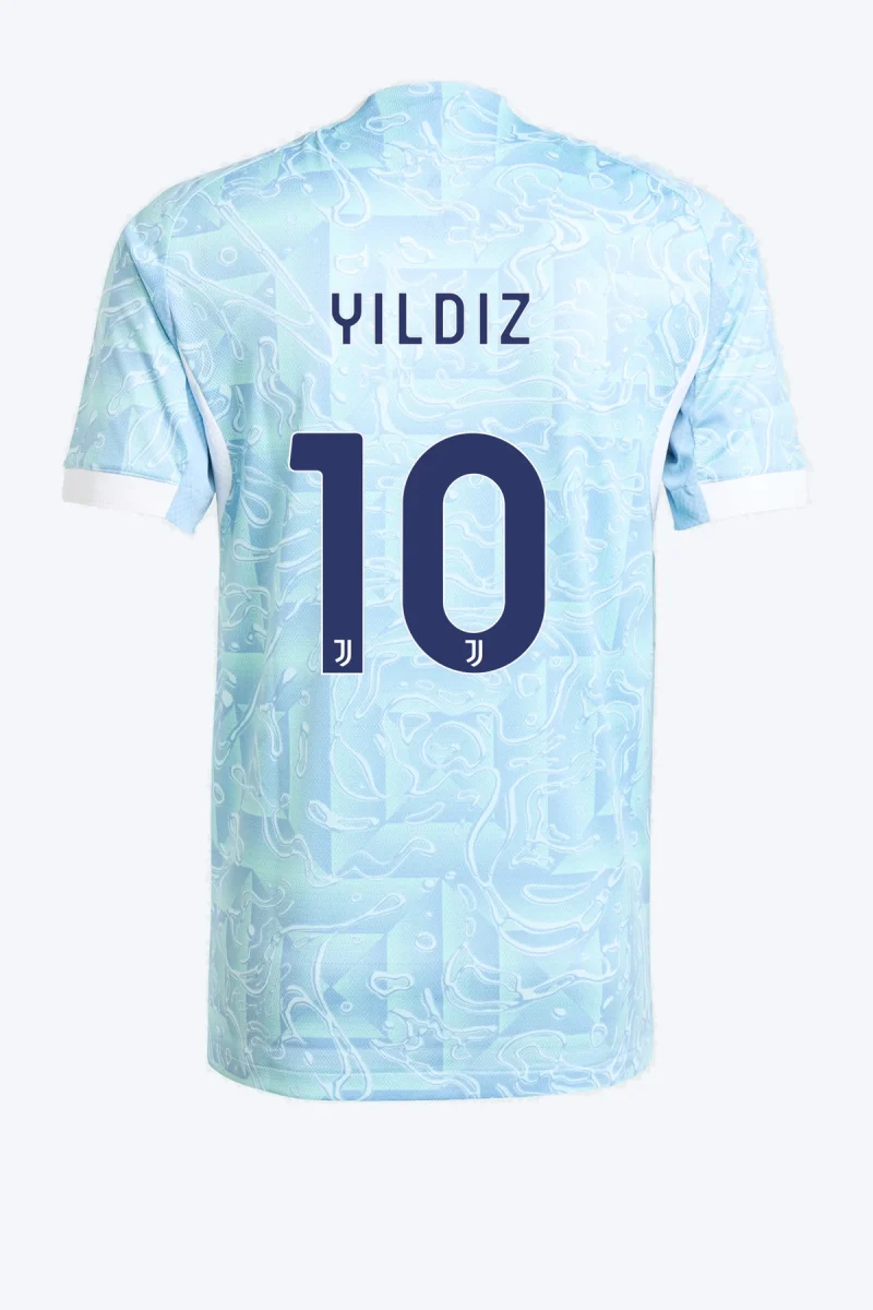 Yildiz 10 Voetbalshirt - Juventus 25/26 Uit Authentic