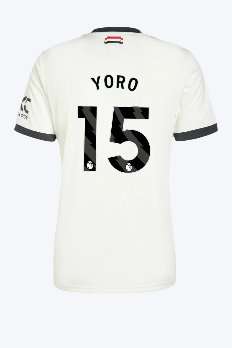Yoro 15 Voetbalshirt - Manchester United 24/25 Derde