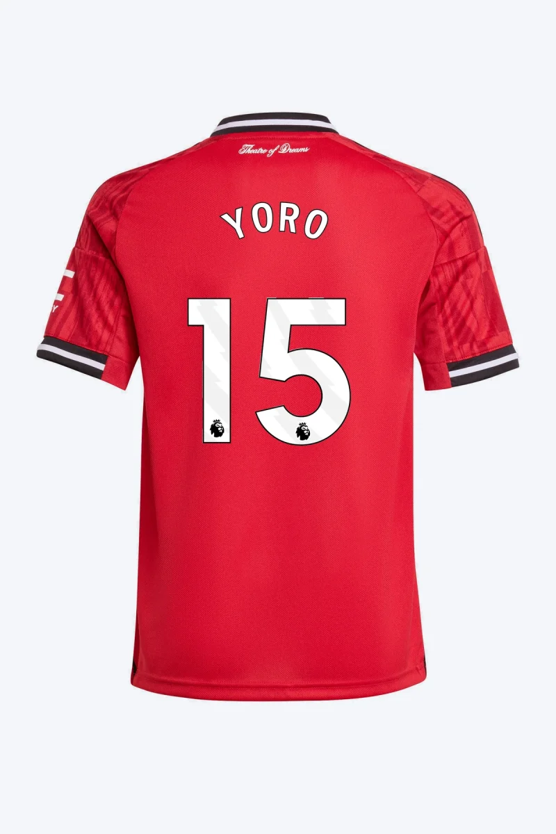 Yoro 15 Voetbalshirt - Manchester United 25/26 Thuis