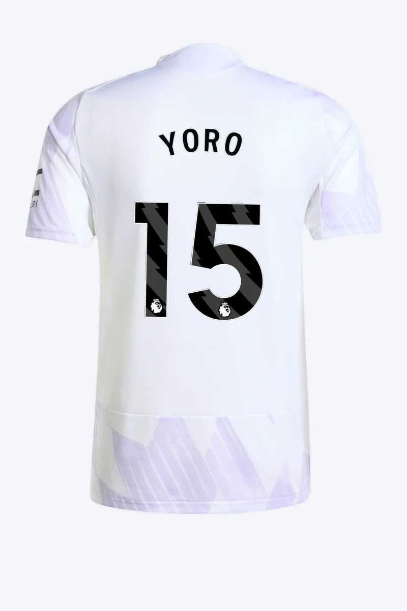 Yoro 15 Voetbalshirt - Manchester United 25/26 Uit Authentic