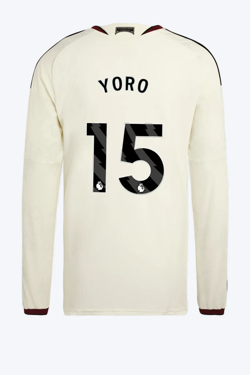 Yoro 15 Voetbalshirt - Manchester United 26/27 Derde Authentic Longsleeve