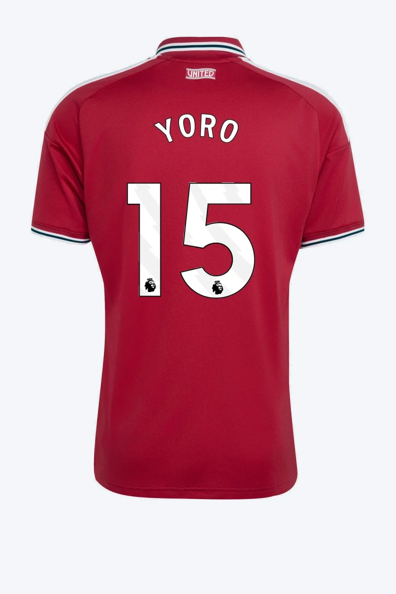 Yoro 15 Voetbalshirt - Manchester United 26/27 Thuis