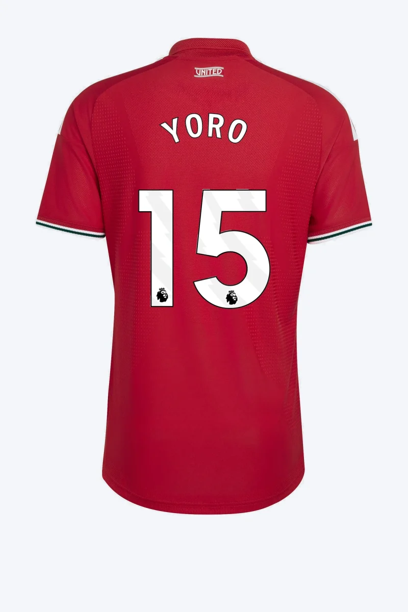 Yoro 15 Voetbalshirt - Manchester United 26/27 Thuis Authentic