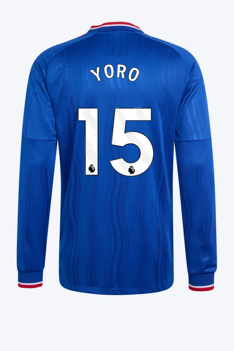 Yoro 15 Voetbalshirt - Manchester United 26/27 Uit Authentic Longsleeve