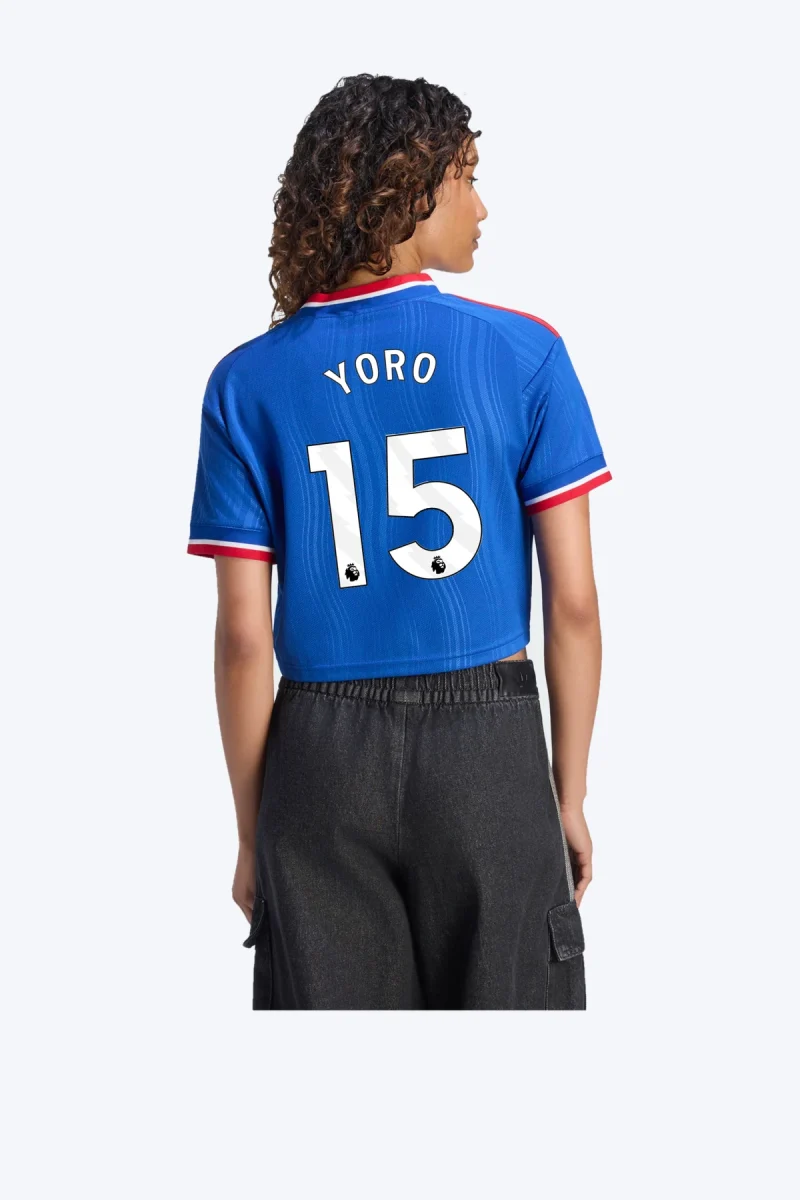 Yoro 15 Voetbalshirt - Manchester United 26/27 Uit Crop