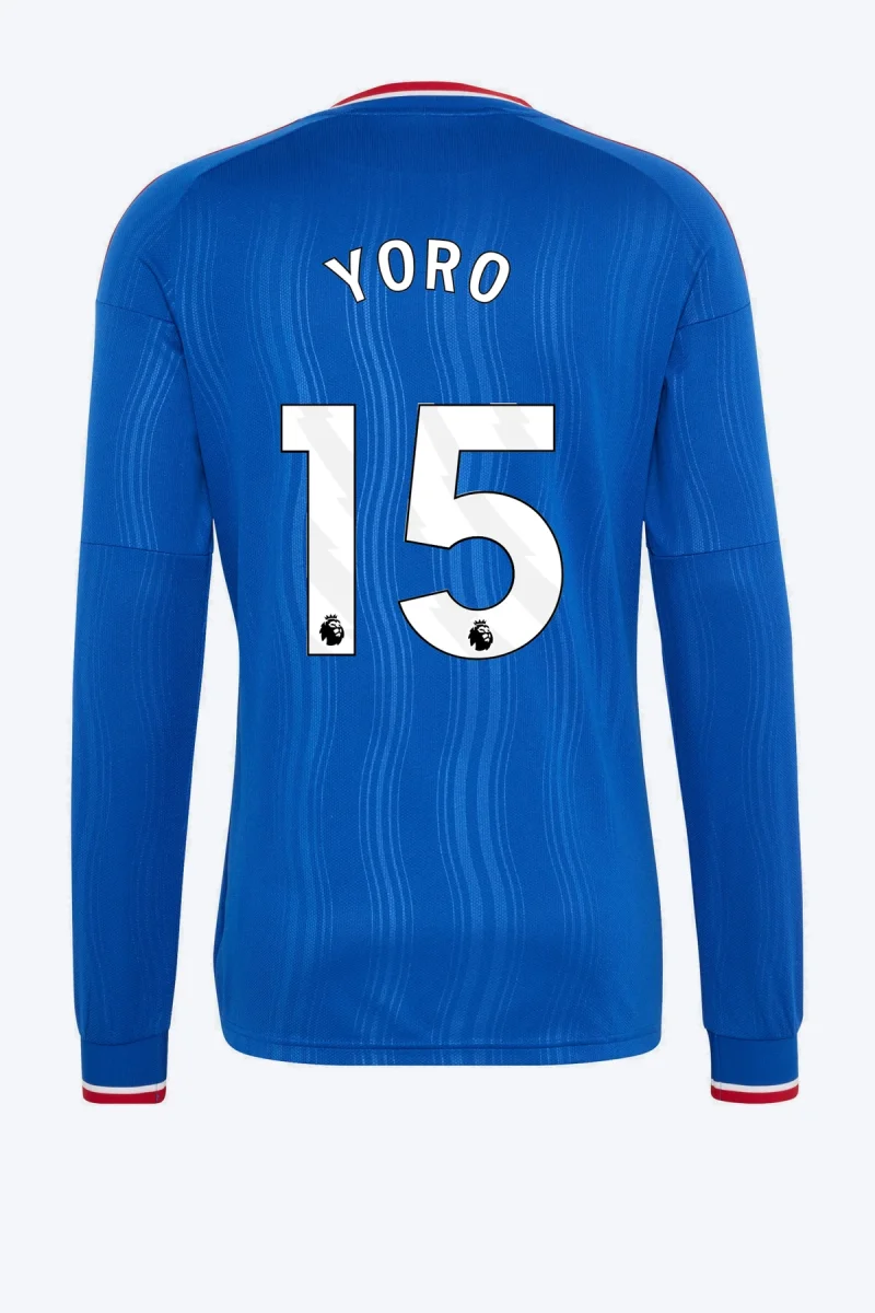 Yoro 15 Voetbalshirt - Manchester United 26/27 Uit Longsleeve