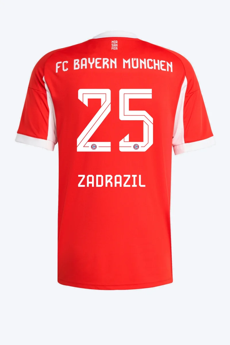 Zadrazil 25 Voetbalshirt - FC Bayern 25/26 (Dames Team) Thuis