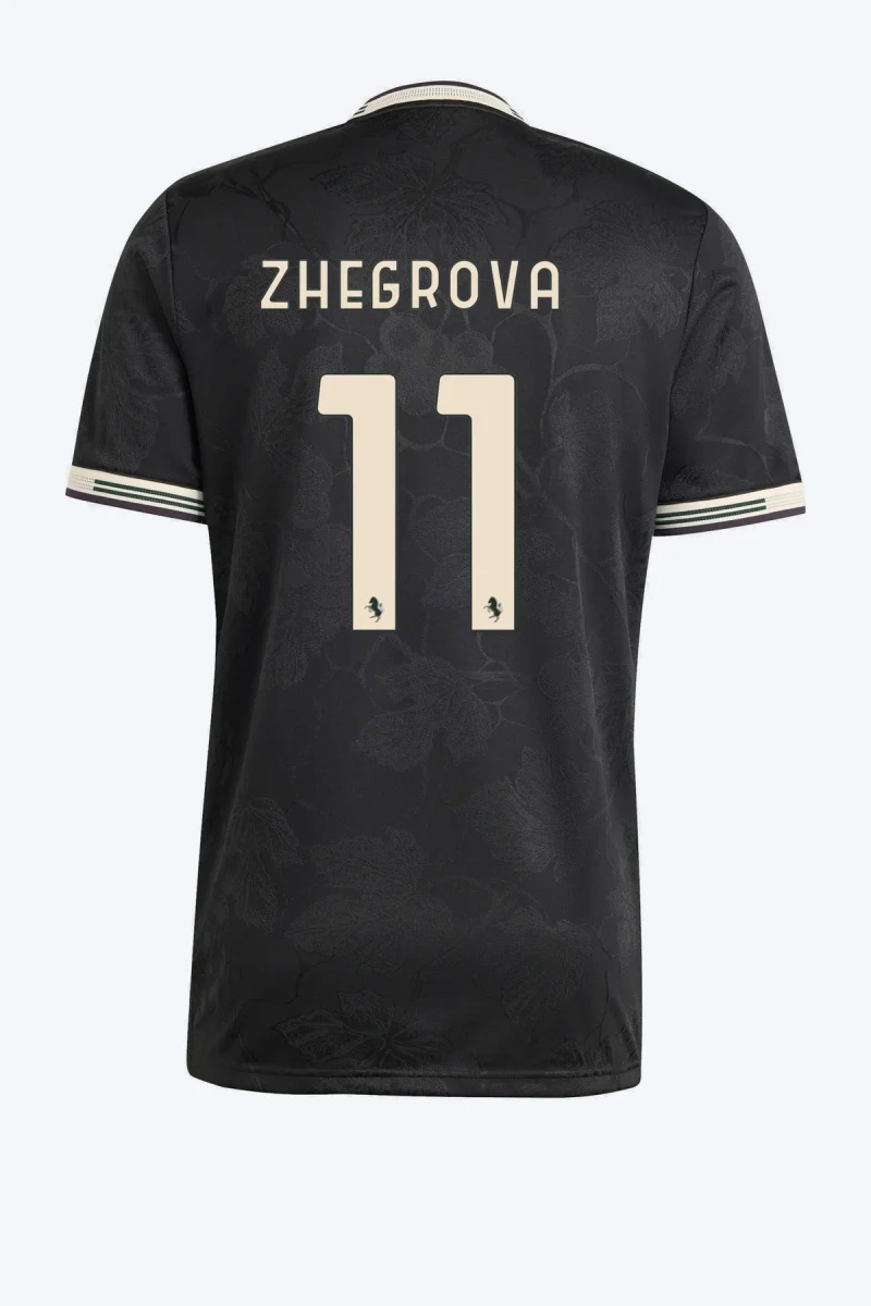 Zhegrova 11 Voetbalshirt - Juventus 25/26 Derde Authentic