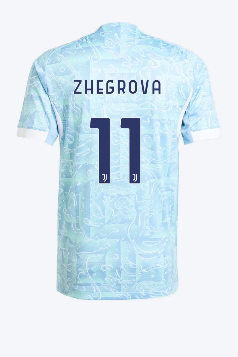 Zhegrova 11 Voetbalshirt - Juventus 25/26 Uit Authentic