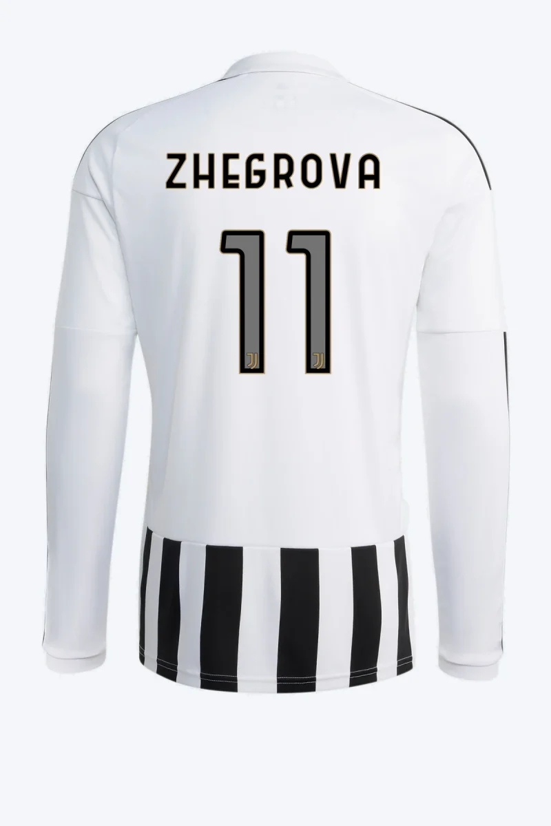 Zhegrova 11 Voetbalshirt - Juventus 26/27 Thuis Lange Mouw