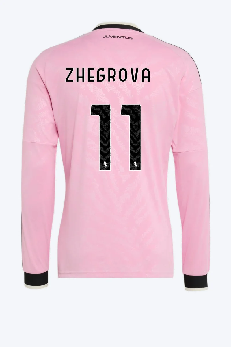 Zhegrova 11 Voetbalshirt - Juventus 26/27 Uit Lange Mouw