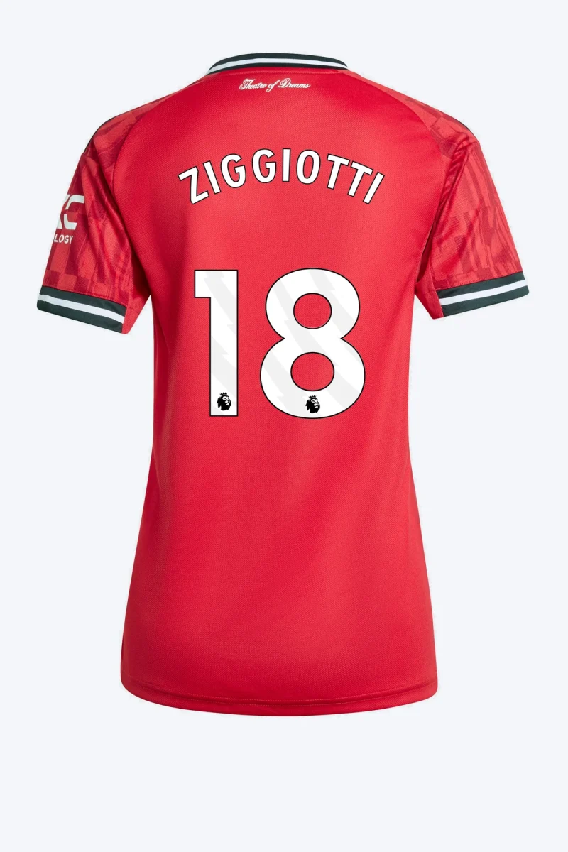 Ziggiotti 18 Voetbalshirt - Manchester United 25/26 Thuis