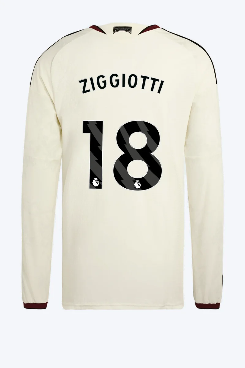 Ziggiotti 18 Voetbalshirt - Manchester United 26/27 Derde Authentic Longsleeve