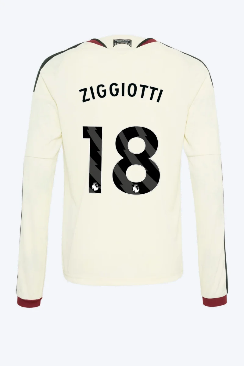 Ziggiotti 18 Voetbalshirt - Manchester United 26/27 Derde Kids Longsleeve
