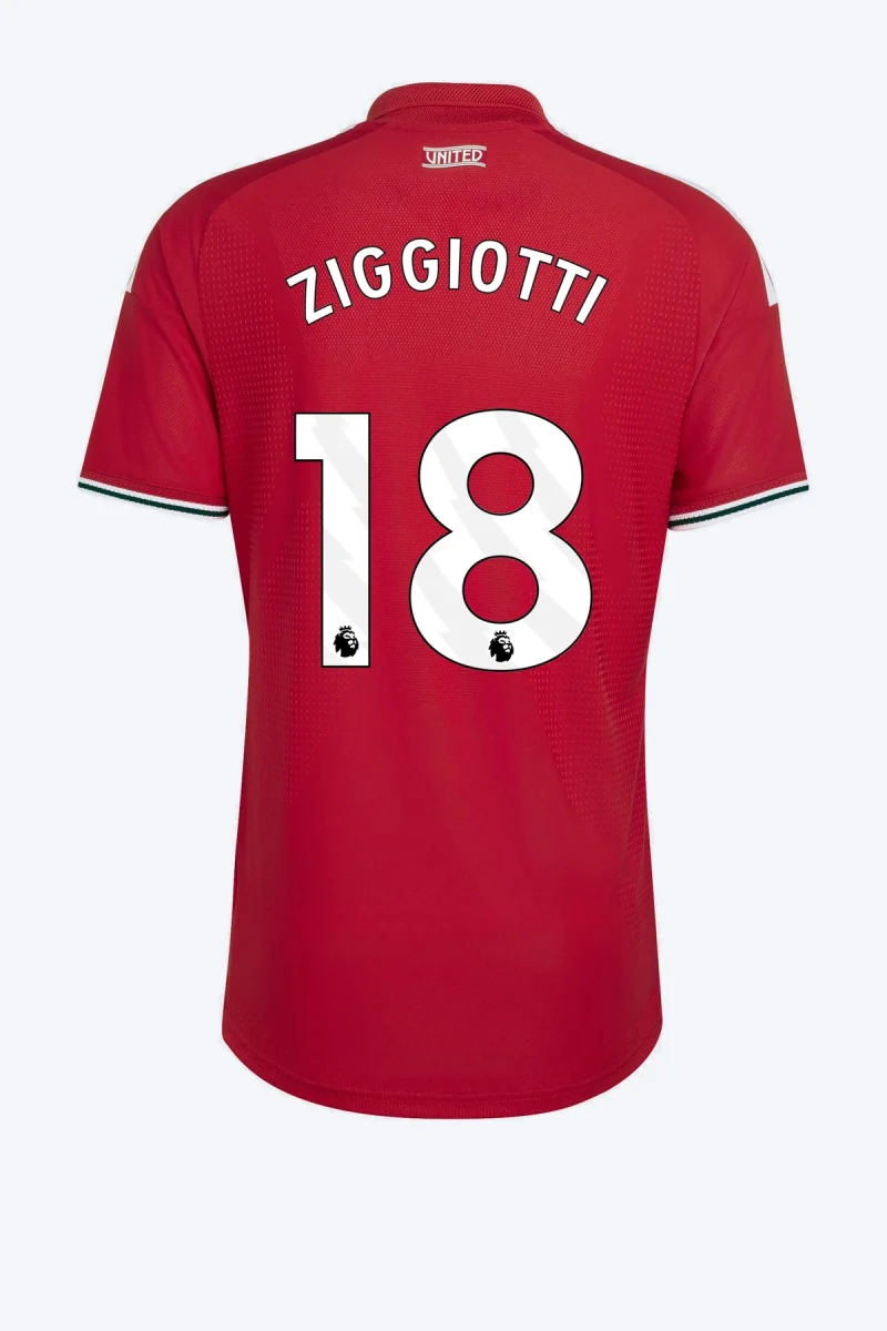 Ziggiotti 18 Voetbalshirt - Manchester United 26/27 Thuis Authentic