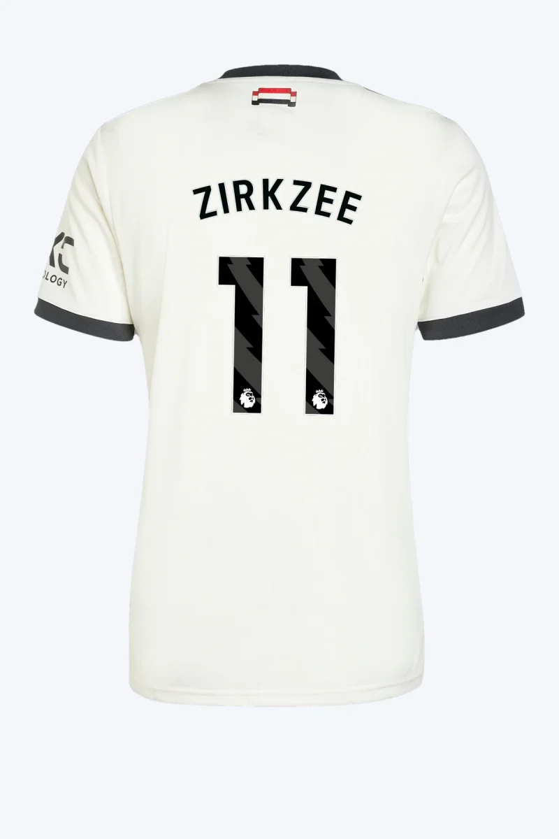 Zirkzee 11 Voetbalshirt - Manchester United 24/25 Derde