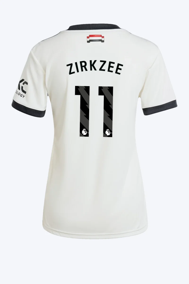 Zirkzee 11 Voetbalshirt - Manchester United 24/25 Derde