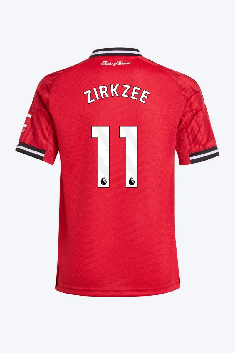 Zirkzee 11 Voetbalshirt - Manchester United 25/26 Thuis