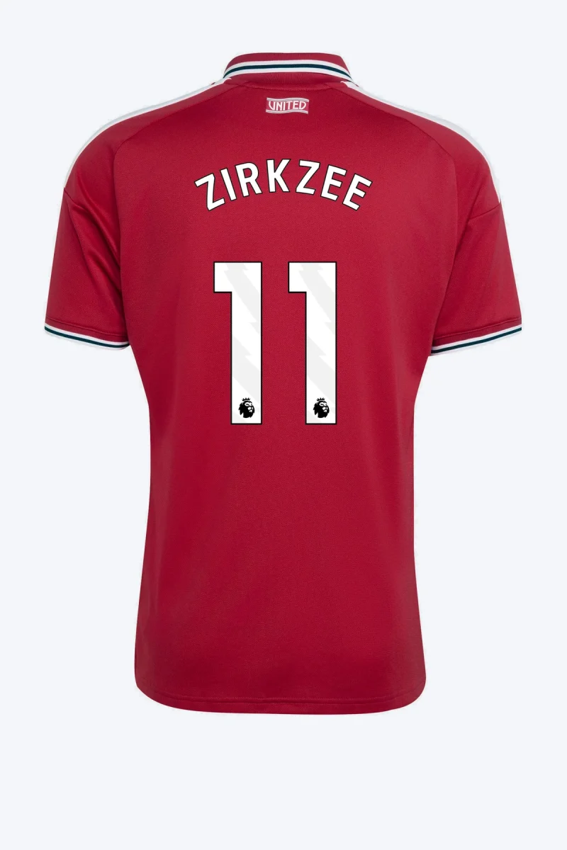 Zirkzee 11 Voetbalshirt - Manchester United 26/27 Thuis