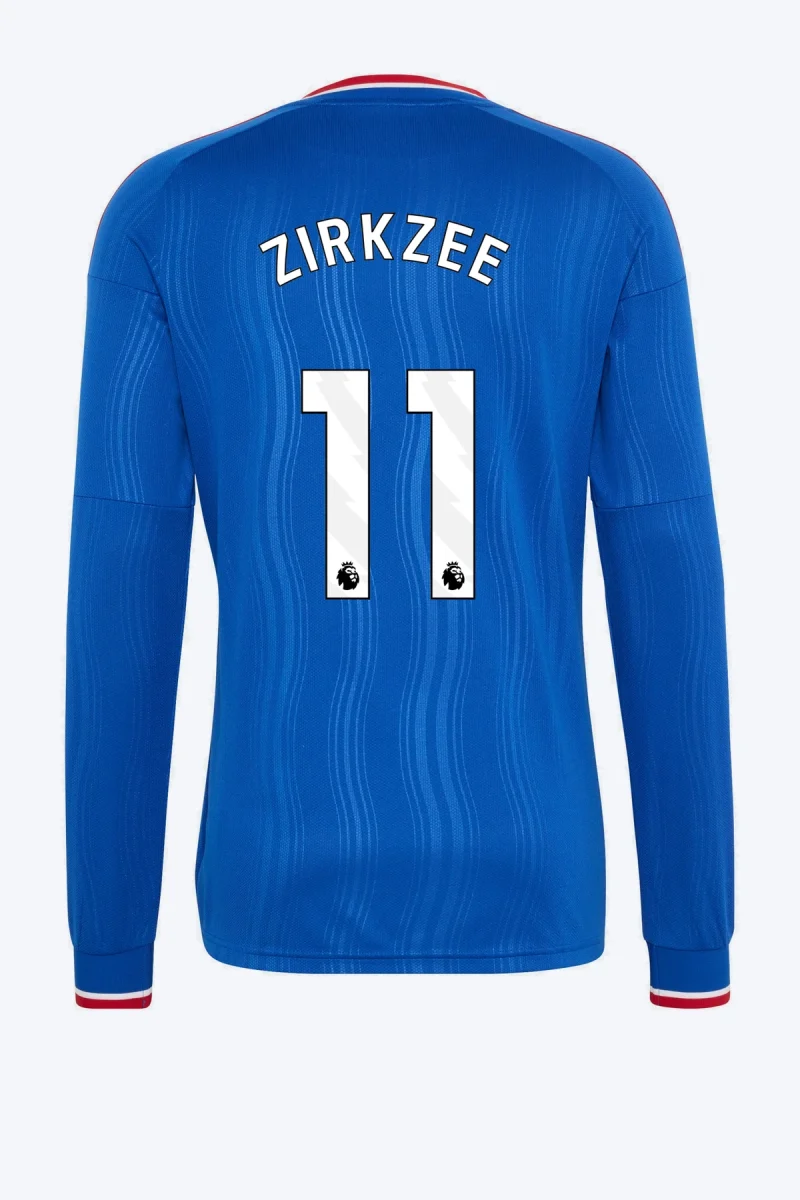 Zirkzee 11 Voetbalshirt - Manchester United 26/27 Uit Longsleeve