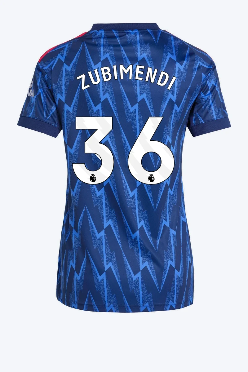 Zubimendi 36 Voetbalshirt - Arsenal 25/26 Uit