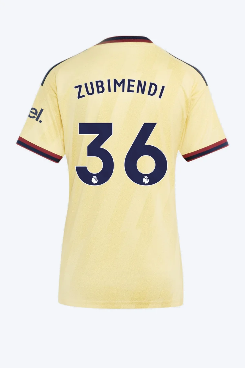 Zubimendi 36 Voetbalshirt - Arsenal FC 26/27 Derde