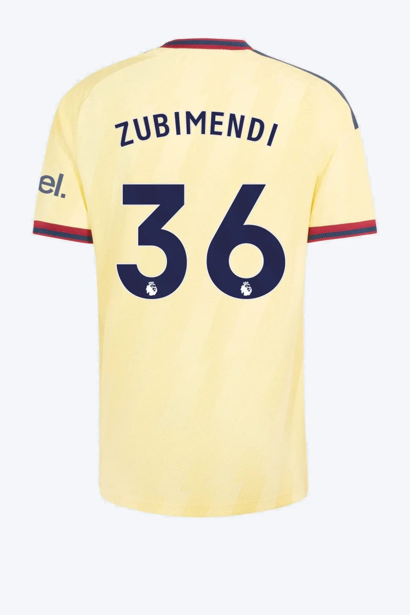 Zubimendi 36 Voetbalshirt - Arsenal FC 26/27 Derde Authentic