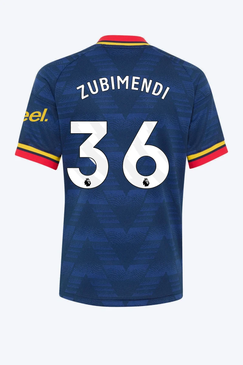Zubimendi 36 Voetbalshirt - Arsenal FC 26/27 Uit Kids